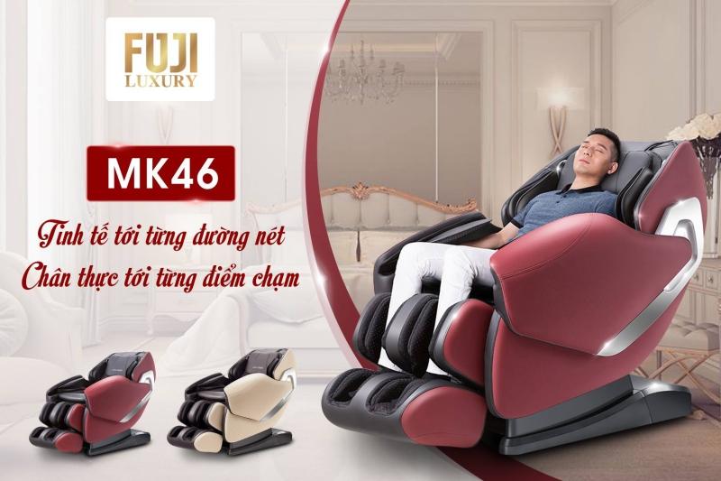 Ghế massage giá rẻ MK-46 với thiết kế sang trọng