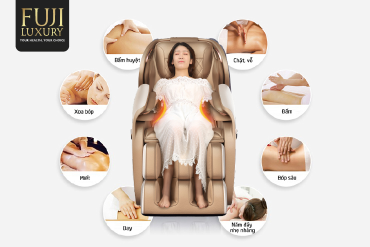 Đa dạng các bài tập mô phỏng theo bàn tay người khi massage