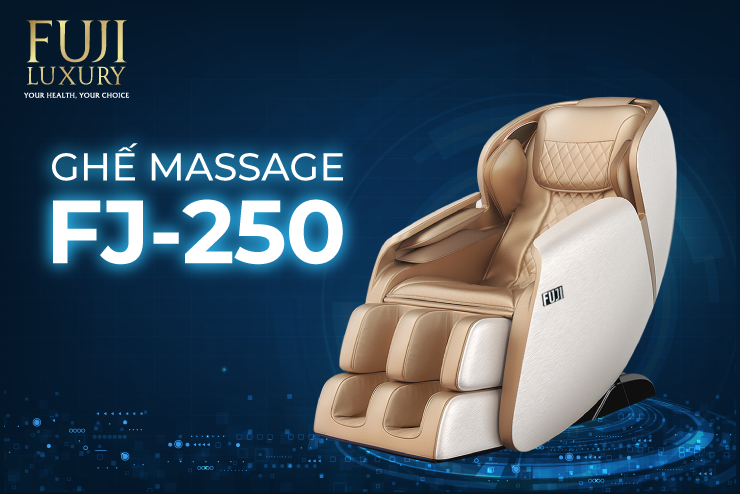 Ghế massage FJ 250 - Trải nghiệm thư giãn ngay tại nhà