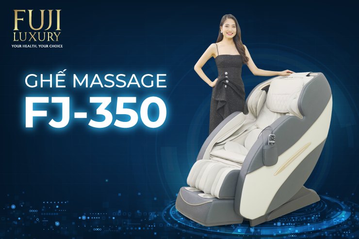 Ghế massage FJ 350 - Giảm nhanh chóng những cơn đau nhức