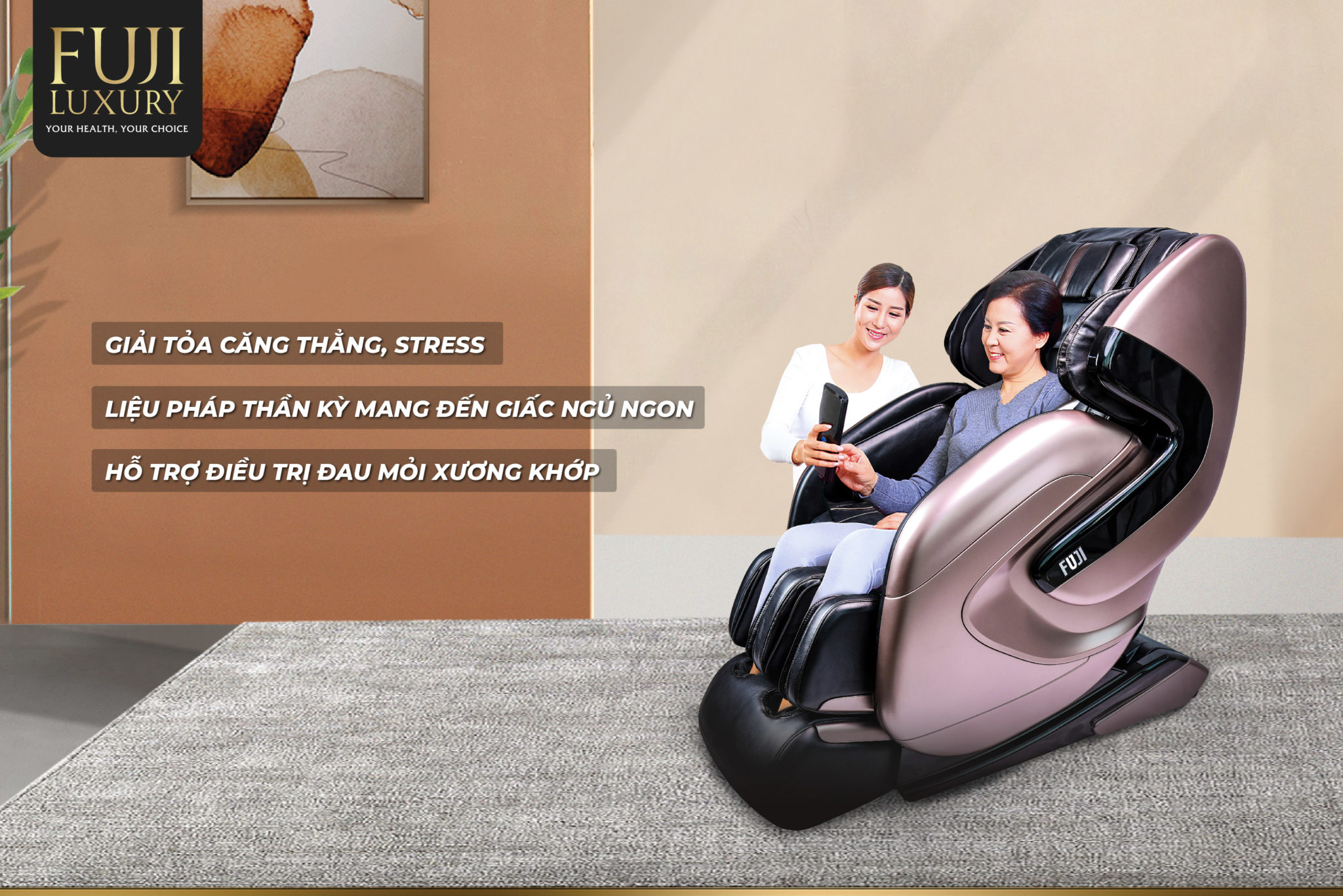 Chiếc ghế massage sẽ giúp thầy cô không bị căng thẳng, mệt mỏi sau ngày dài làm việc