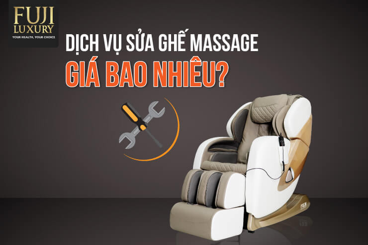 Fuji Luxury đem đến dịch vụ sửa chữa ghế massage uy tín, chất lượng