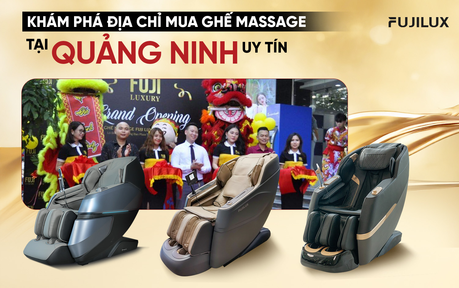 Khám Phá Địa Chỉ Mua Ghế Massage Tại Quảng Ninh Uy Tín 