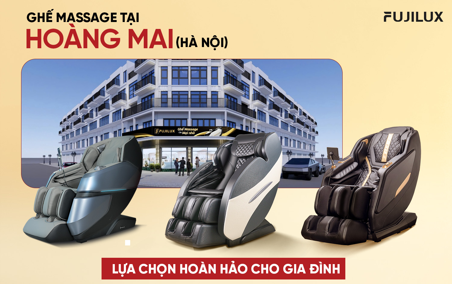 Ghế Massage Tại Hoàng Mai (Hà Nội) – Lựa Chọn Hoàn Hảo Cho Gia Đình