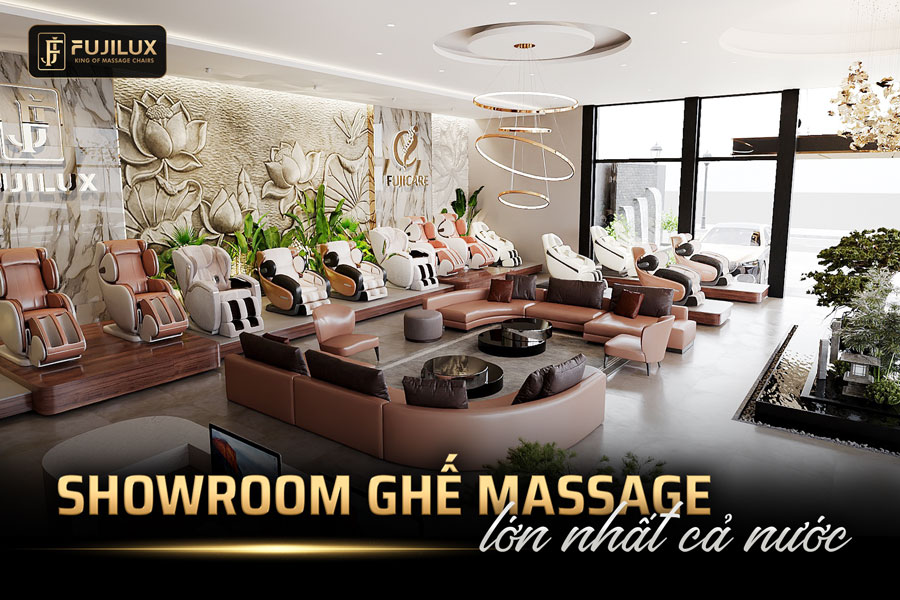 ghế massage FUJILUX tại địa chỉ 10B, Phan Văn Trị, phường 7, Gò Vấp, TPHCM