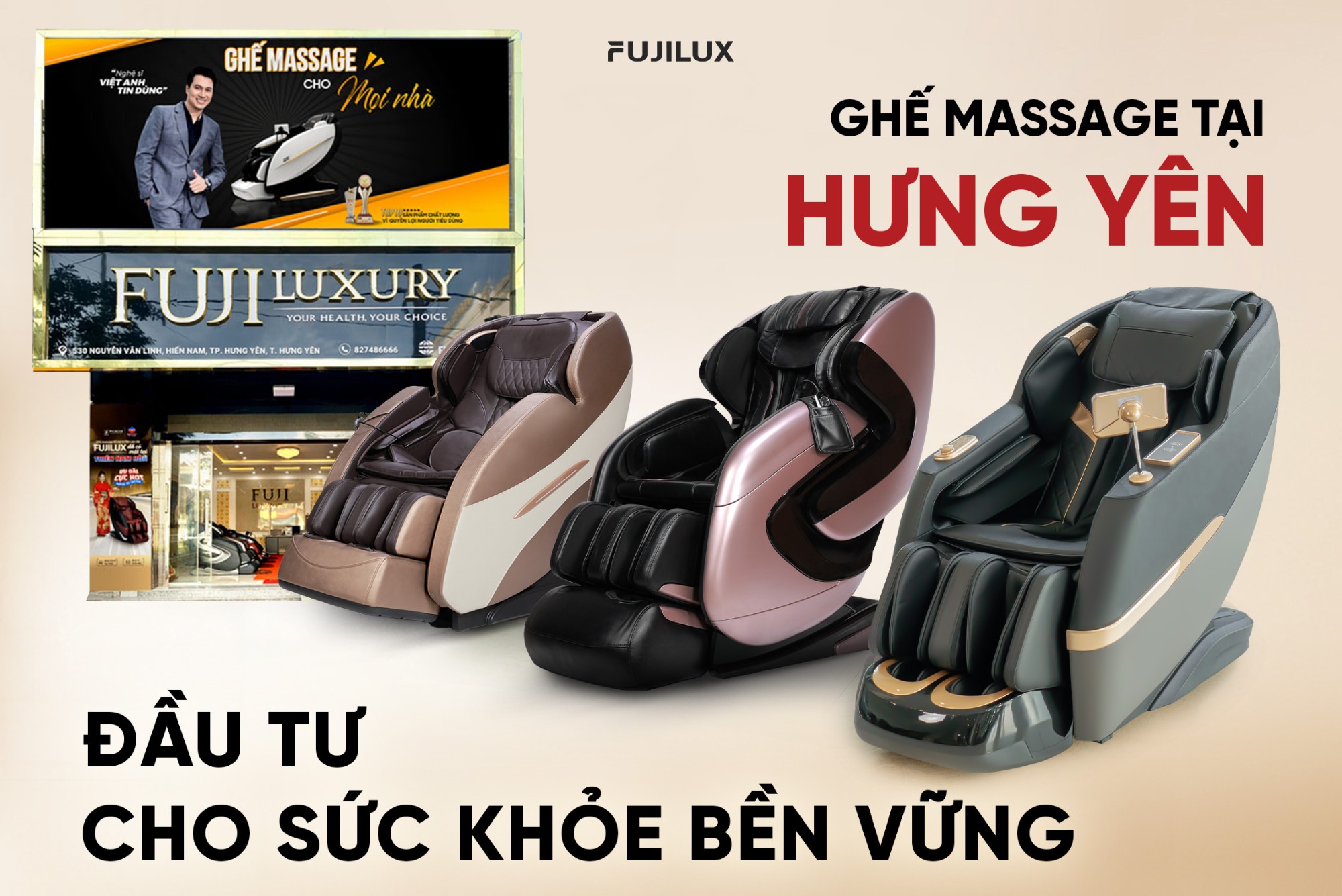 Ghế Massage Tại Hưng Yên - Đầu Tư Cho Sức Khỏe Bền Vững 