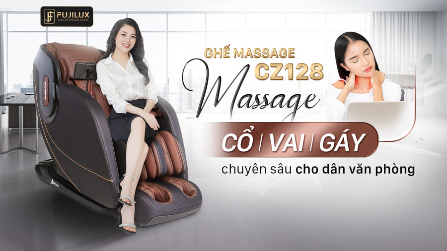 CZ128 Ghế massage dành cho dân văn phòng