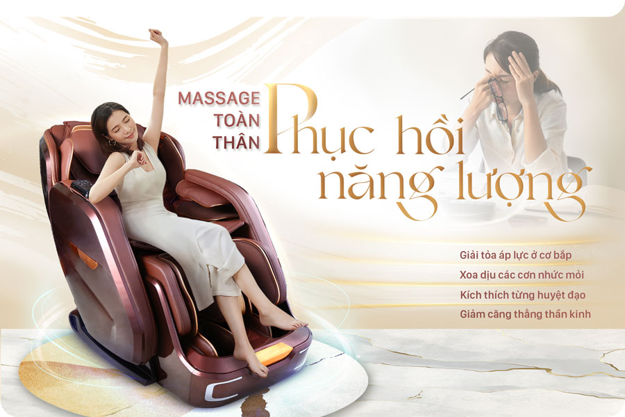 massage toàn thân phục hồi năng lượng