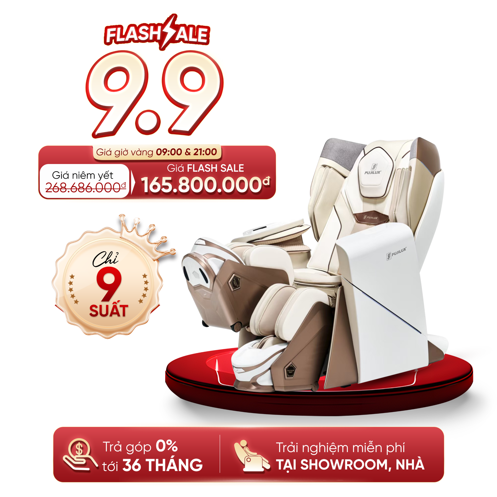Ghế Massage FUJILUX K-FLEX ONE