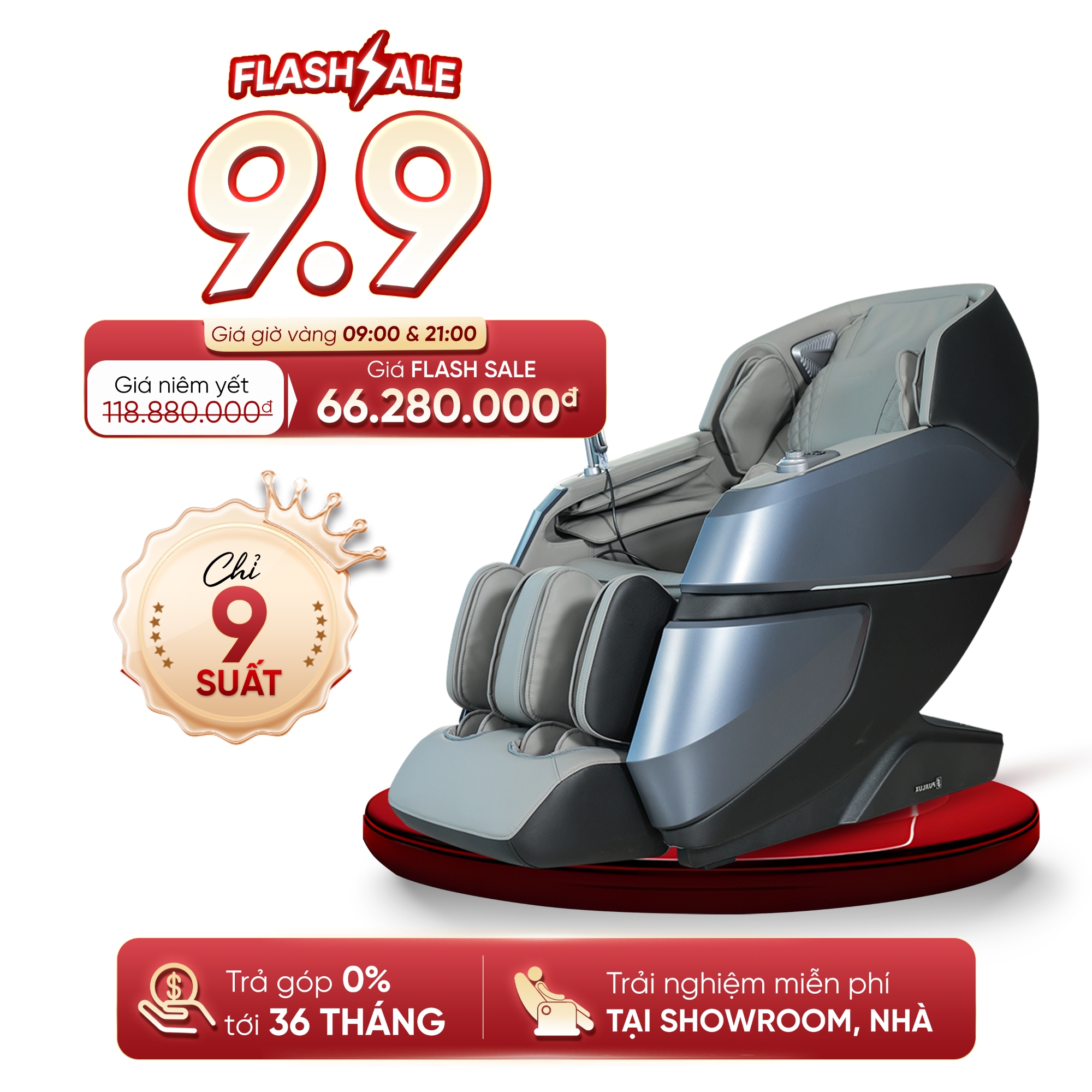 Ghế Massage FUJILUX JP686 (DUO)