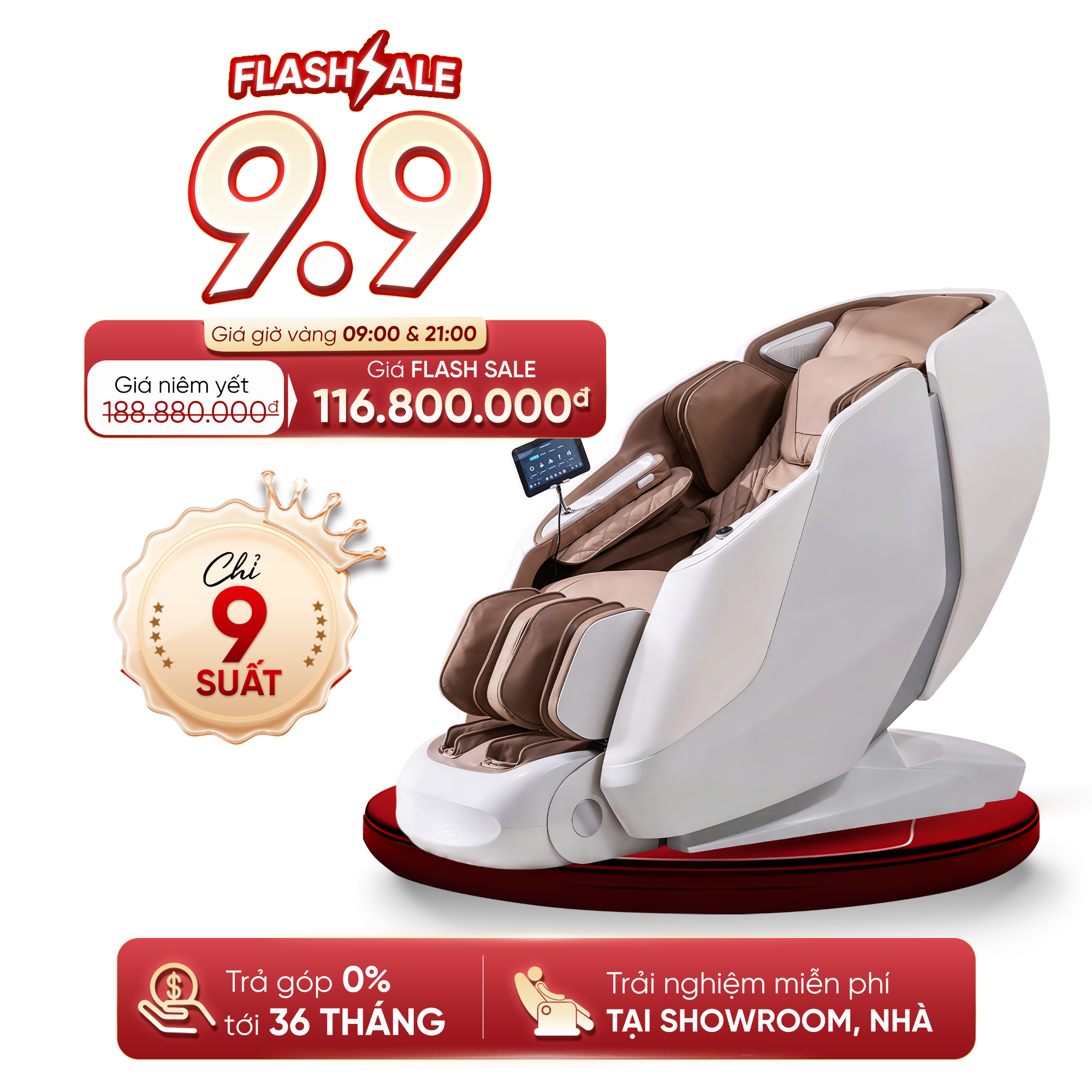 Ghế Massage FUJILUX JC6866