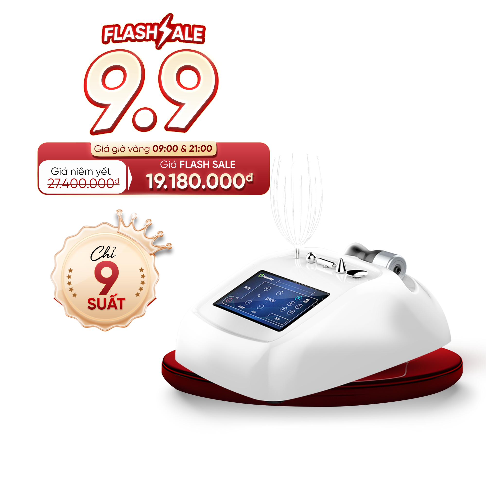 Máy Công Nghệ Cao Sonic Wave Hỗ Trợ Nâng Cơ MN200