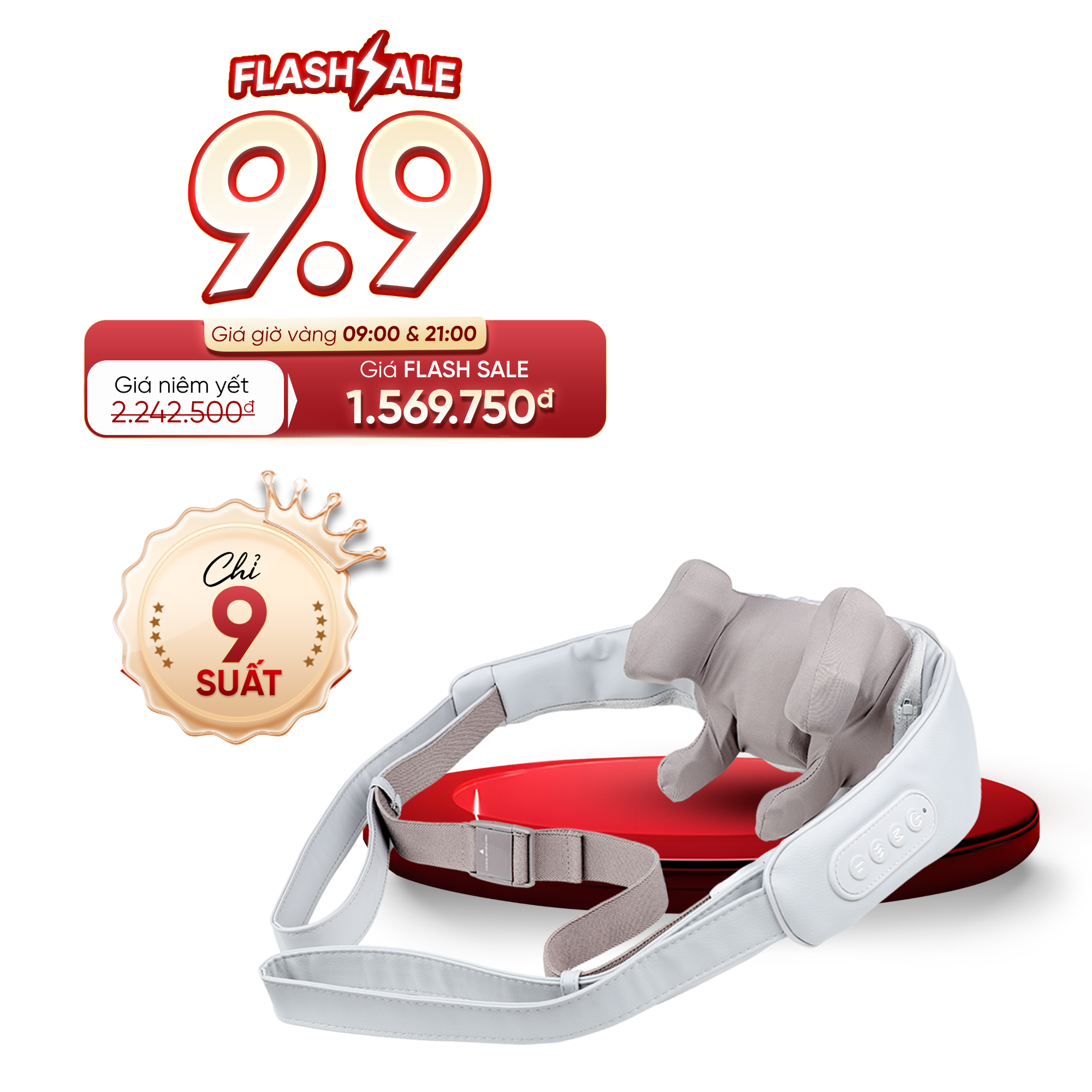 ĐAI MASSAGE CỔ VAI GÁY FJ-N68