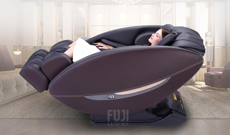 Cơ chế massage lòng bàn chân của con lăn – Ghế massage Fuji Luxury