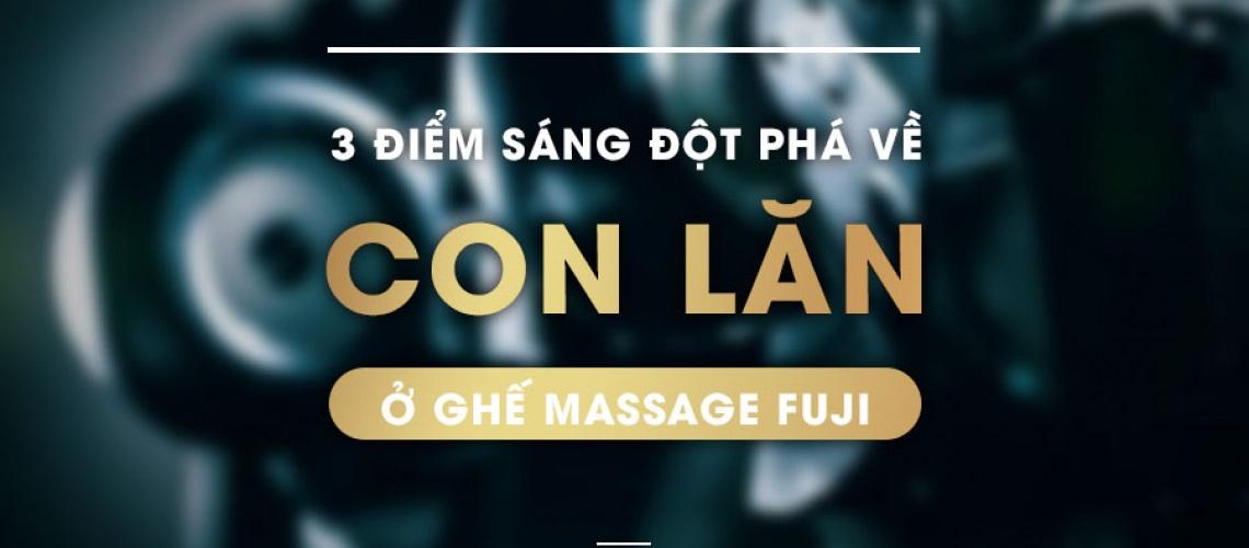 Bi lăn ghế massage Fuji Luxury: Điểm khác biệt và nổi bật