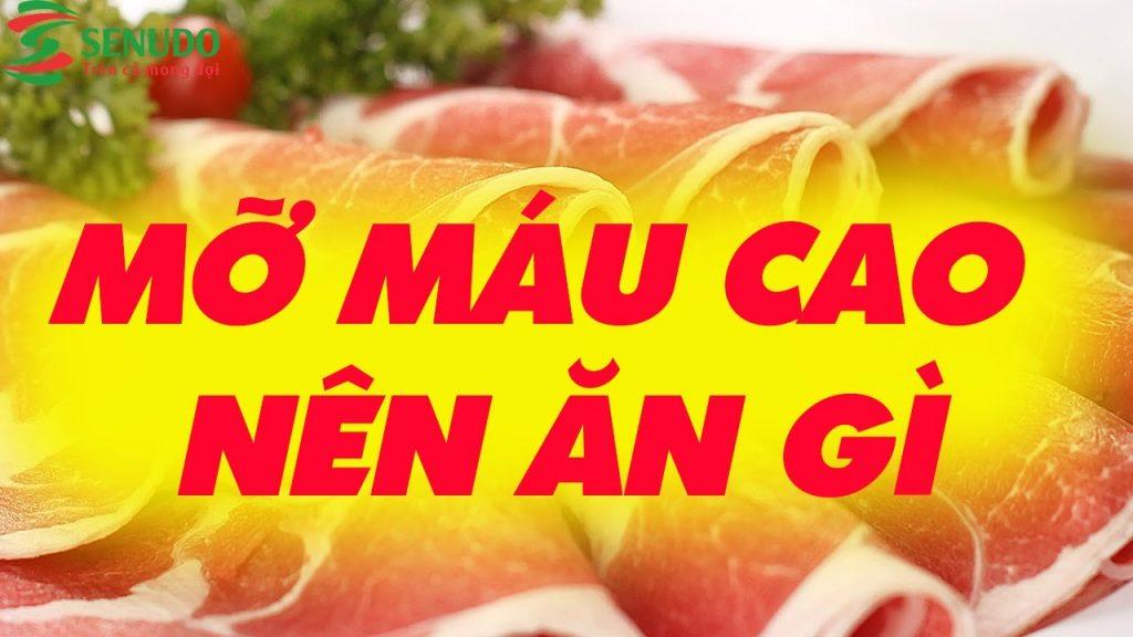 Người bệnh máu nhiễm mỡ không nên ăn gì?