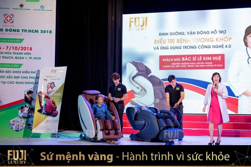 Bước chuyển mình thời đại: Ghế massage Fuji Luxury và Hành trình Sức khỏe 2018