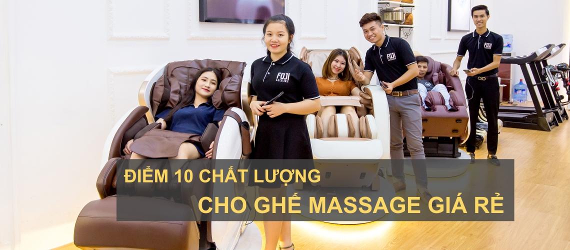 Top 3 ghế massage giá rẻ cho mọi nhà