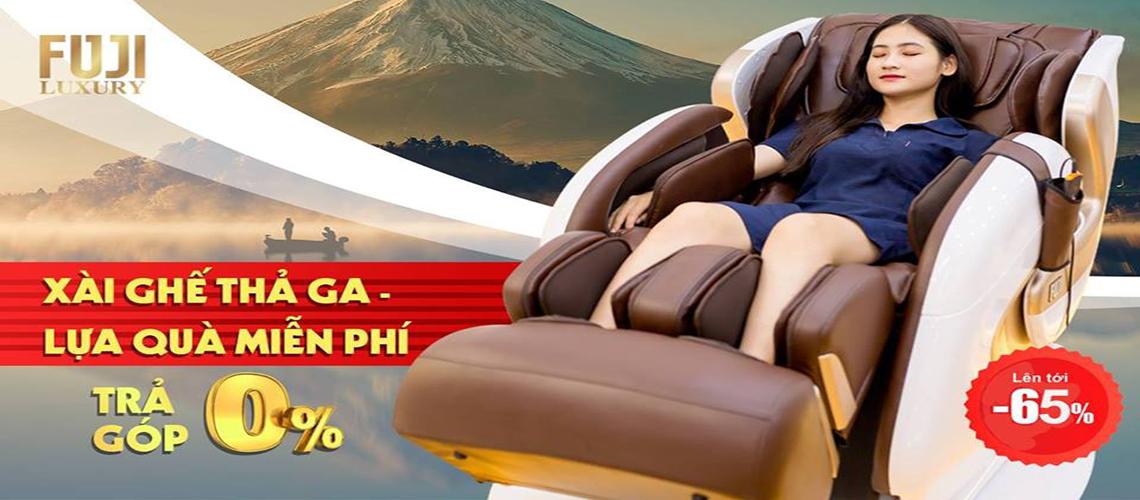 Rinh ghế massage quẩy Tết thả ga | Ghế Massage Fuji Luxury