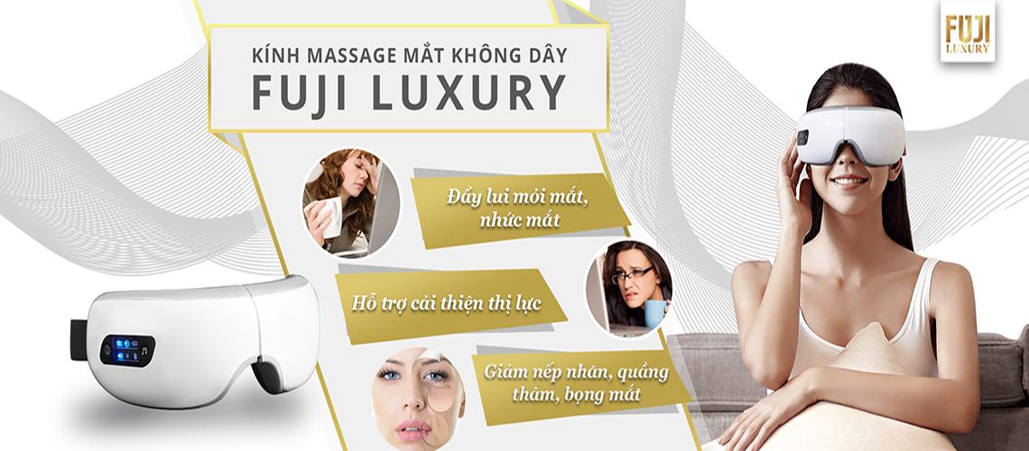 5 Điểm đột phá của kính massage mắt Fuji Luxury mê hoặc các tín đồ công nghệ