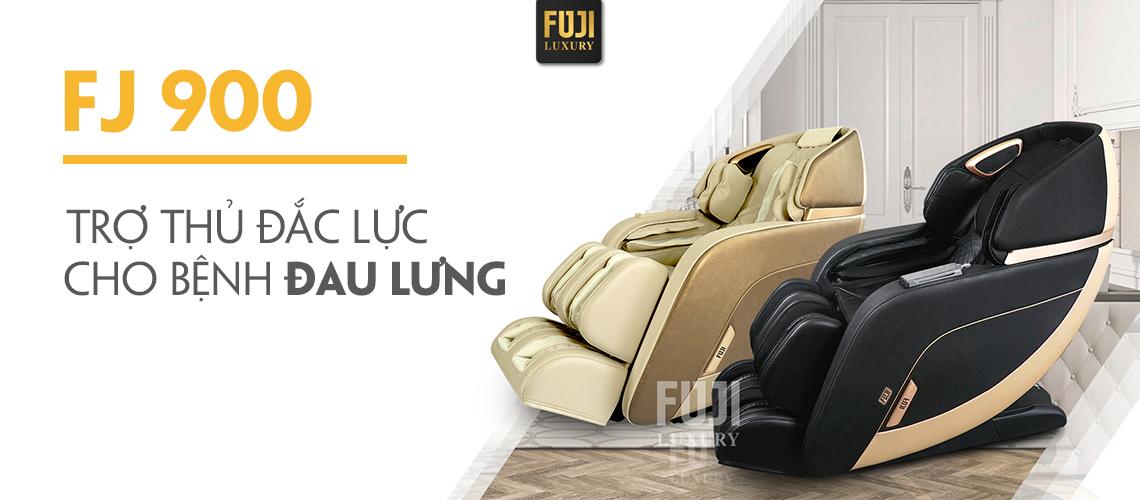 Ghế massage FJ-900 trợ thủ đắc lực cho bệnh đau lưng