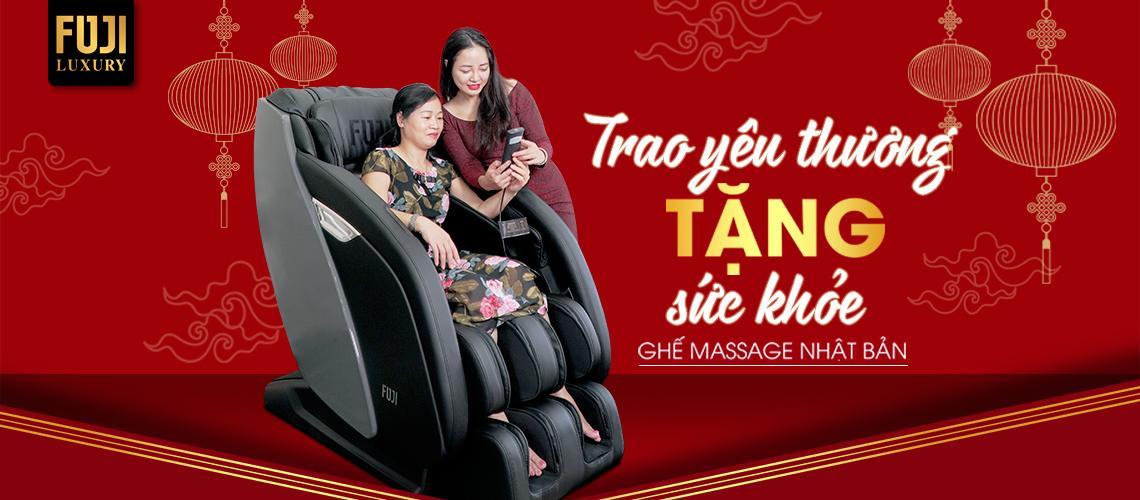 Ghế massage và ưu đãi cực hời khi mua tại Fuji Luxury dịp Trung thu