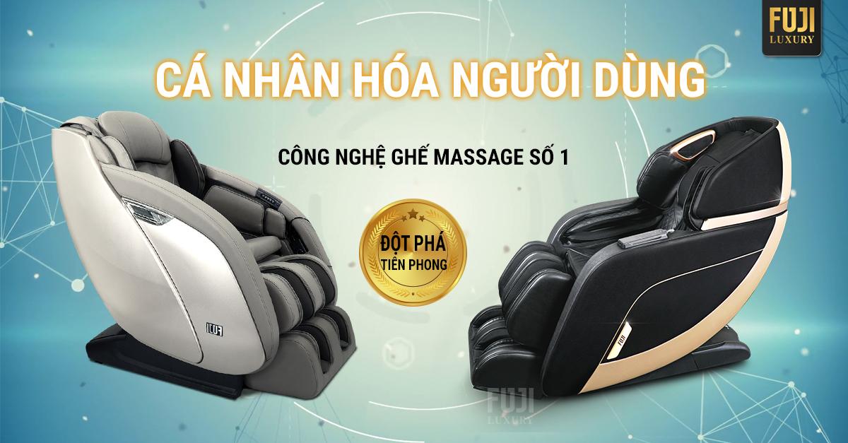 Ghế massage và 3 dòng tiên phong ứng dụng công nghệ 4.0 vào chăm sóc sức khỏe con người