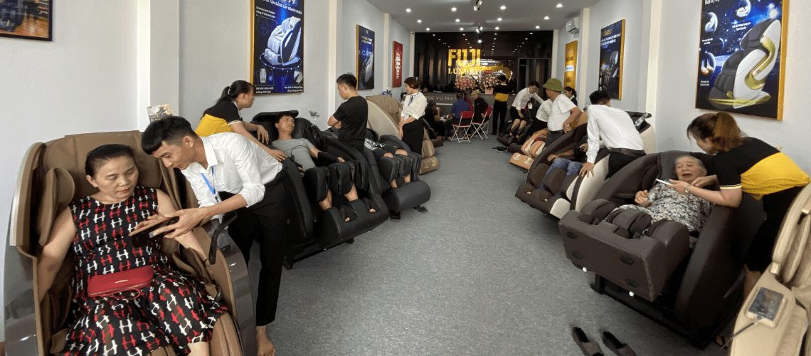 Lạm dụng ghế massage và những tác hại không ngờ