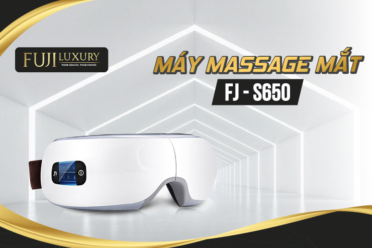 [Review] Máy massage mắt FJ-S650 CHI TIẾT Từ A - Z