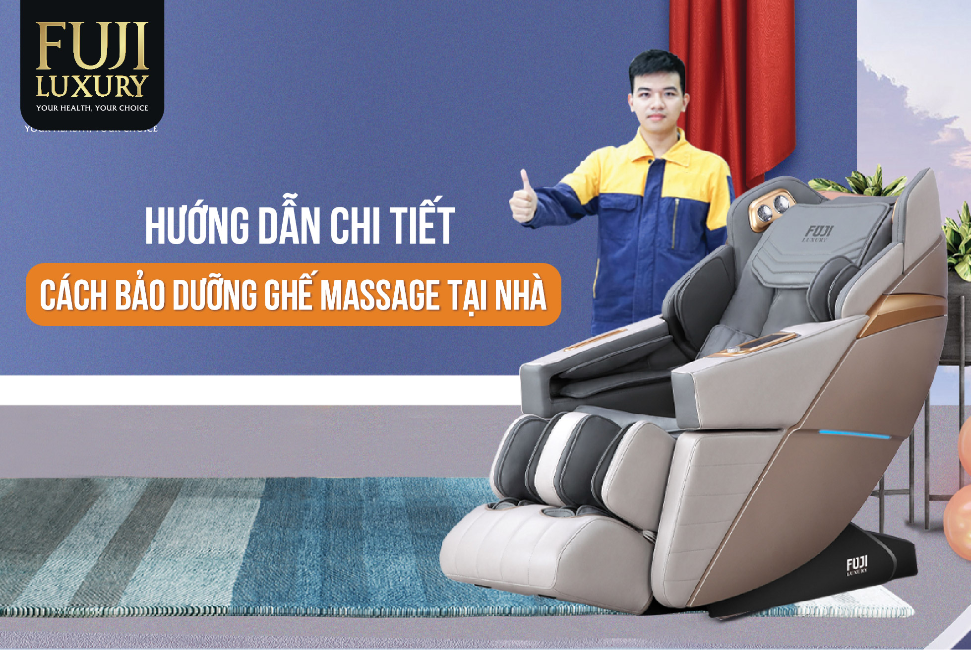 Hướng Dẫn Chi Tiết Cách Bảo Dưỡng Ghế Massage Tại Nhà