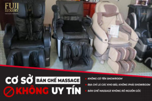 cơ sở bán ghế massage không uy tín