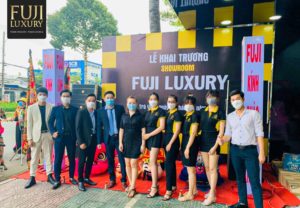 khai trương ghế massage Fuji Luxury Trà Vinh