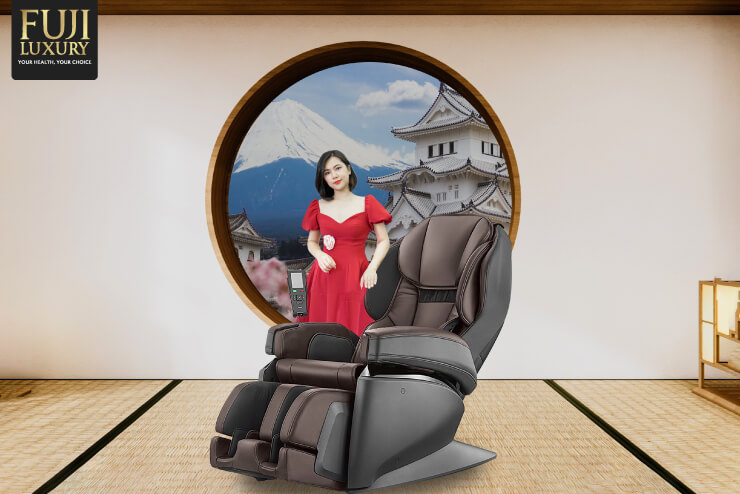 Ghế massage của Fuji Luxury với đa dạng các tính năng hứa hẹn đem đến trải nghiệm tốt cho khách hàng
