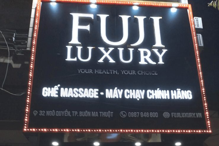 Fuji Luxury - Địa Chỉ Ghế Massage Buôn Mê Thuột, ĐakLak Uy Tín Nhất