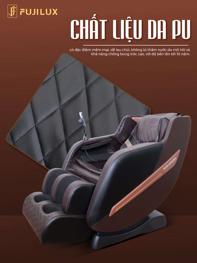 FJ-388 được bao bọc hoàn toàn bằng chất liệu da PU cao cấp