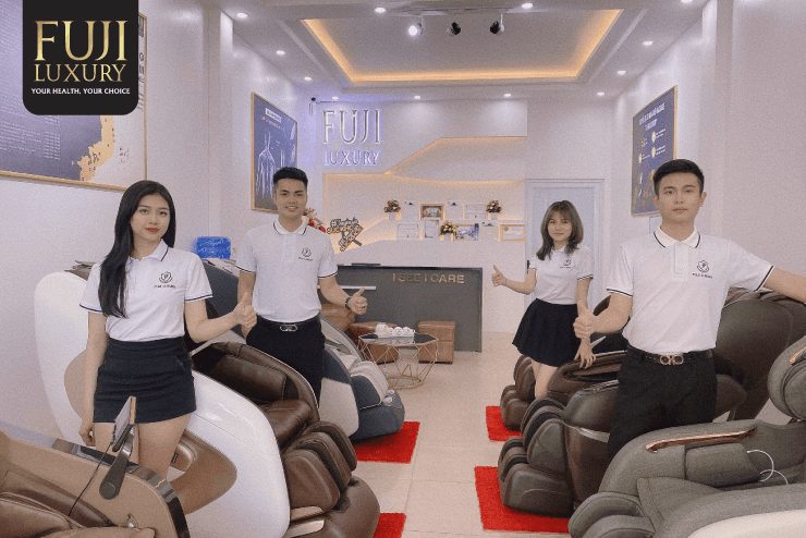 Fuji Luxury là thương hiệu ghế massage uy tín, được nhiều khách hàng tin tưởng 