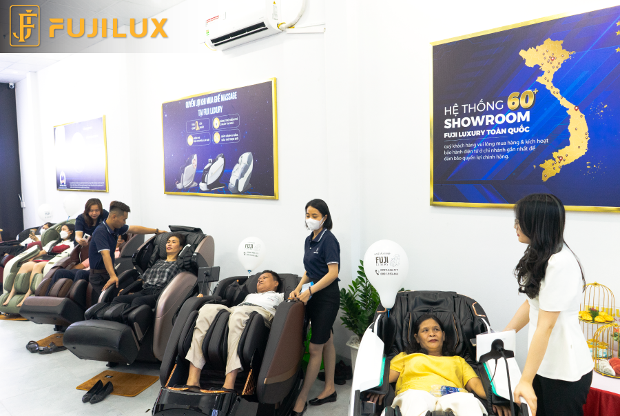 Ghế massage Fuji Luxury - Được các bác sĩ khuyên dùng