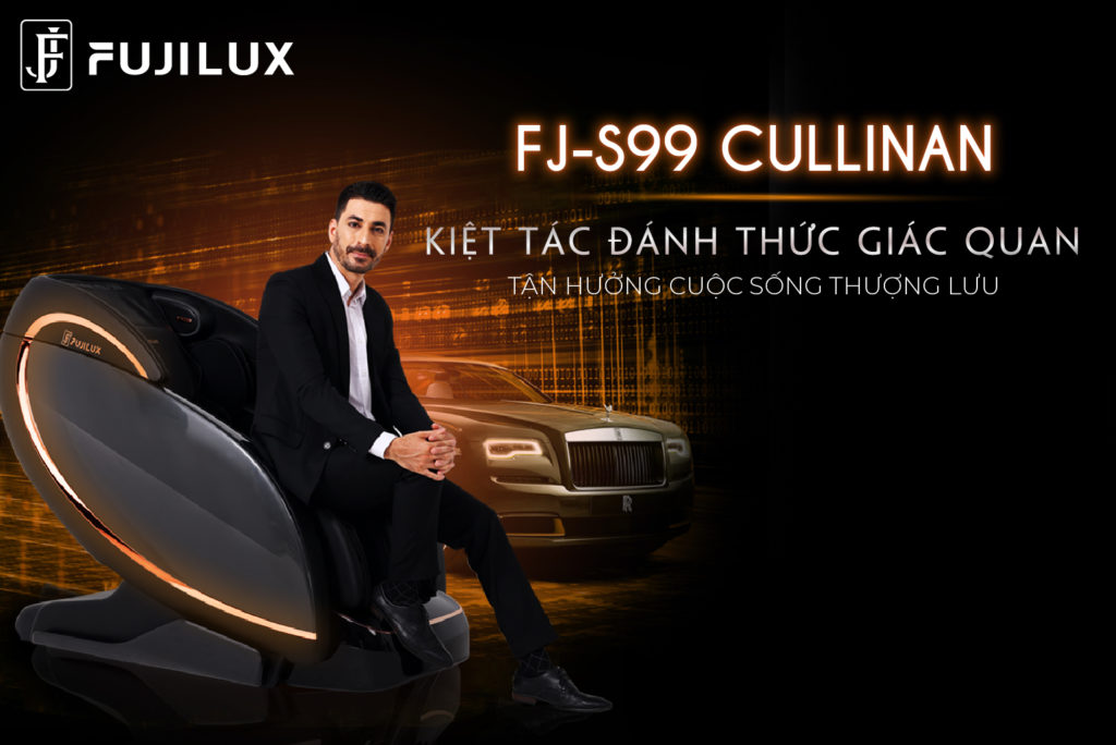 Review ghế massage FJ - S99 Cullinan cao cấp nhất tại Fuji Luxury