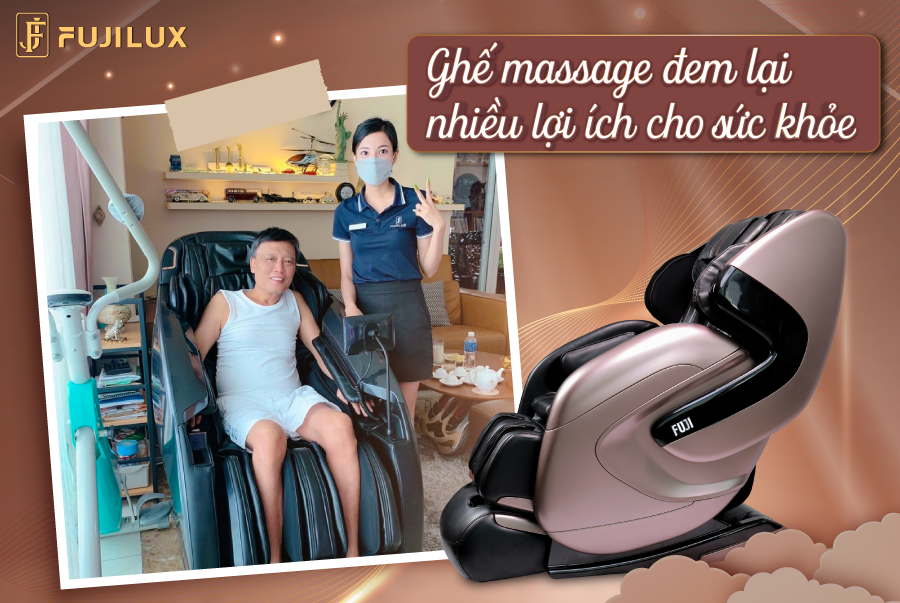 Sản phẩm ghế massage của Fuji Luxury được khách hàng đánh giá cao về chất lượng