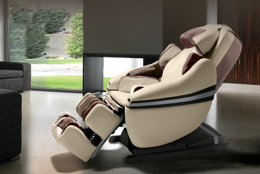 Ghế massage của Inada kết hợp công nghệ hiện đại và kỹ thuật massage truyền thống Shiatsu của Nhật Bản