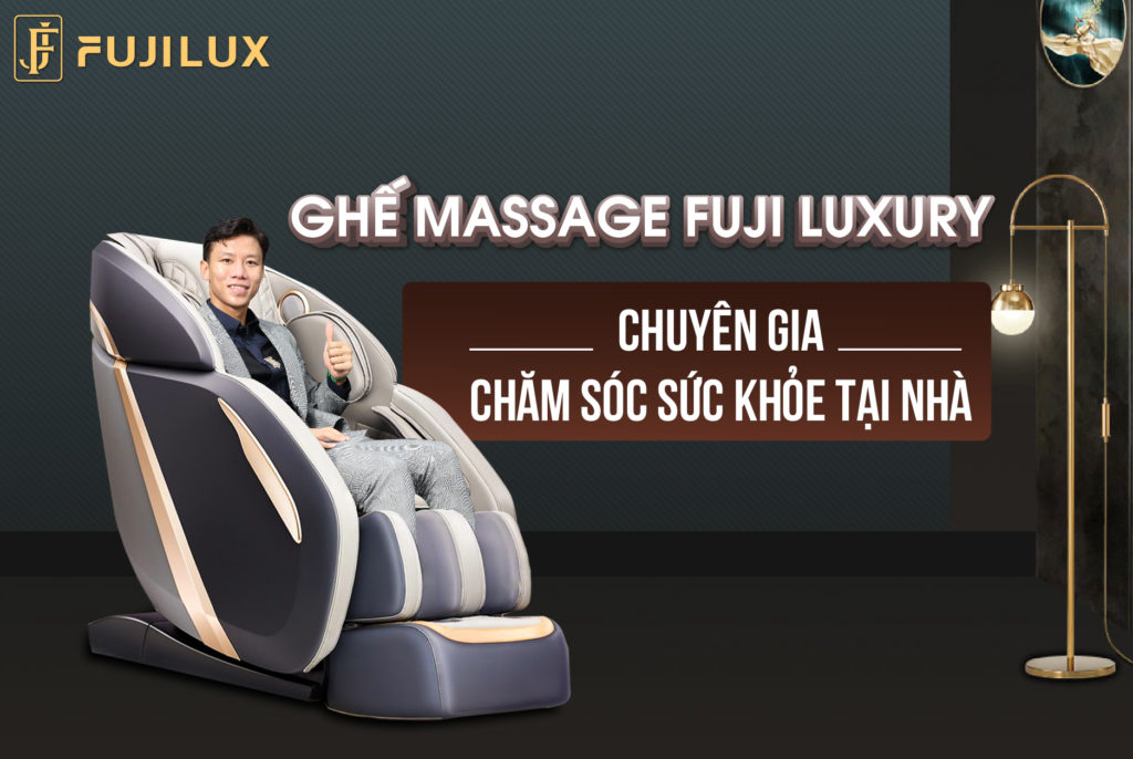 Ghế massage Fuji Luxury - sản phẩm chăm sóc sức khỏe được nhiều người ưa chuộng
