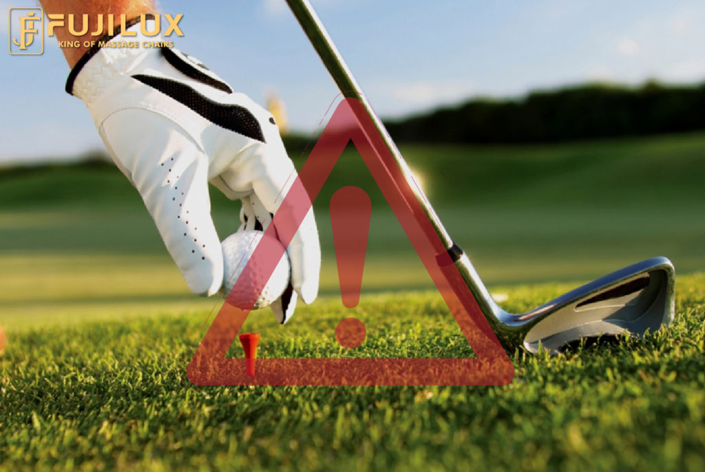 Cần hạn chế chơi Golf nếu gặp phải tình trạng thoát vị đĩa đệm