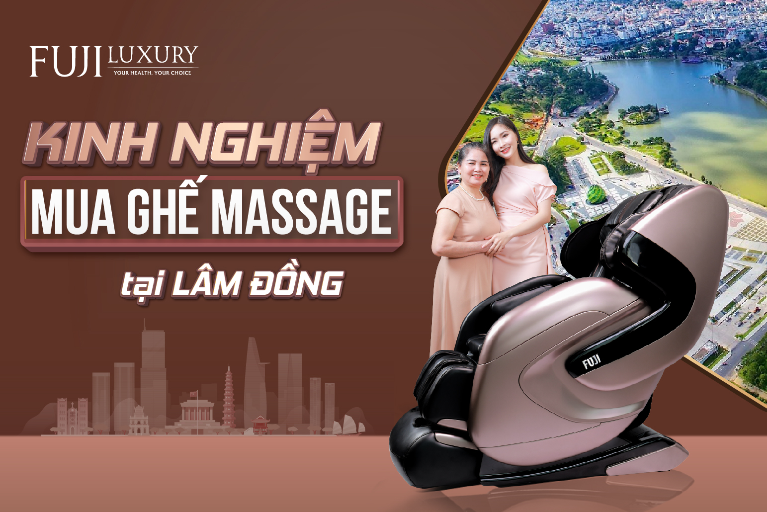Kinh nghiệm chọn mua ghế massage Lâm Đồng chất lượng