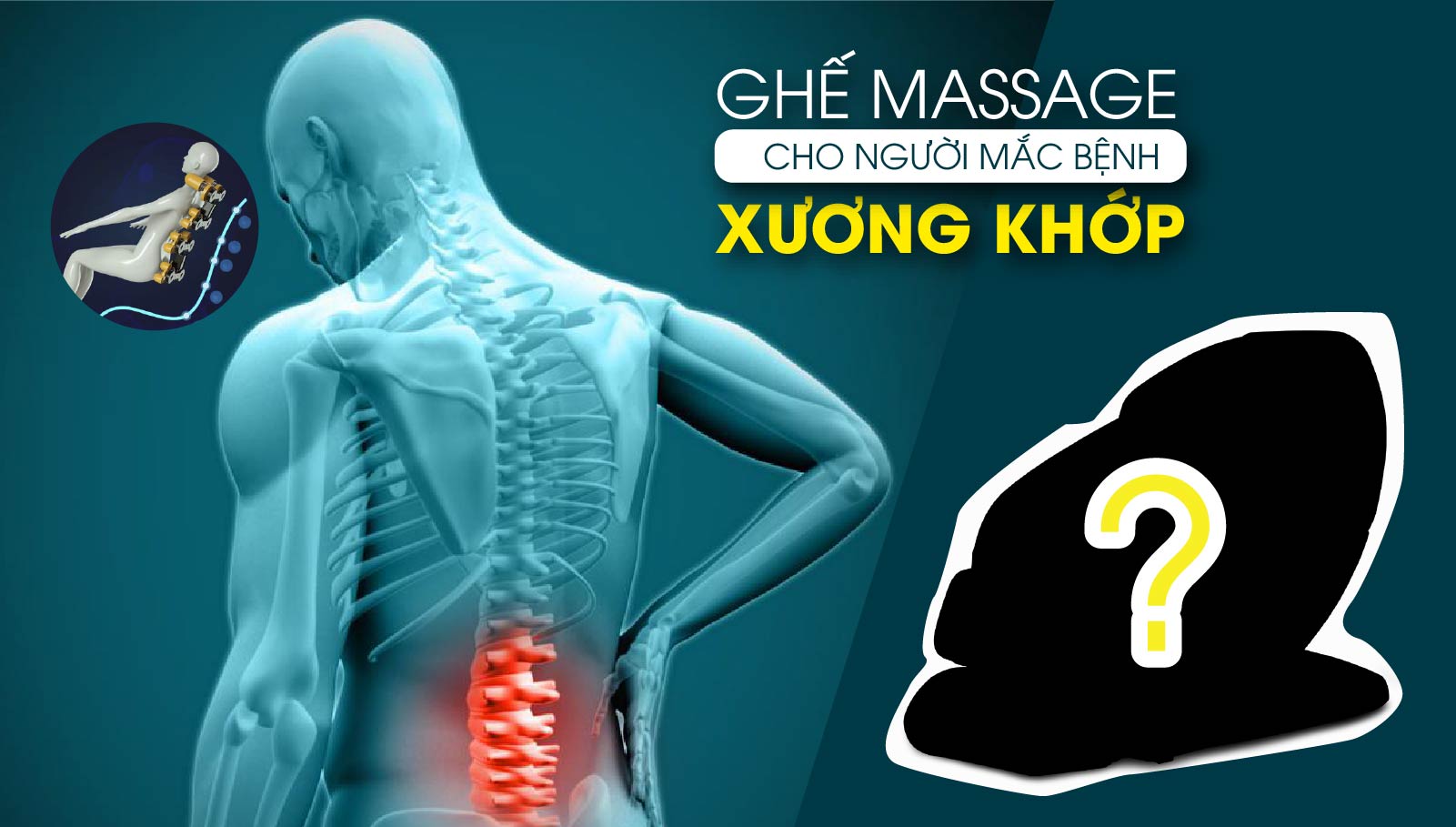 Ghế massage - Thiết bị chăm sóc sức khỏe hàng đầu cho người bị xương khớp