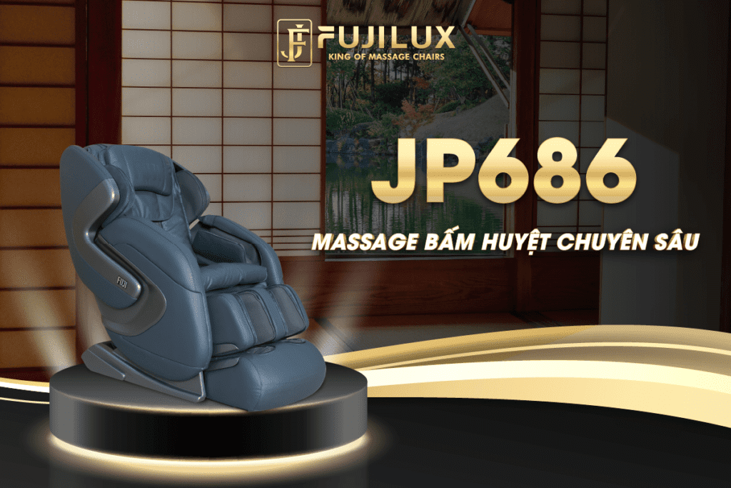 JP686 - Ghế massage bấm huyệt chuyên dụng